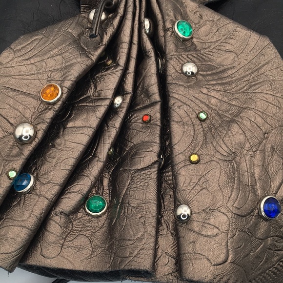 Sturdy Crossbody, Hinged Frame Clutch Purse - Picture 4 of 7